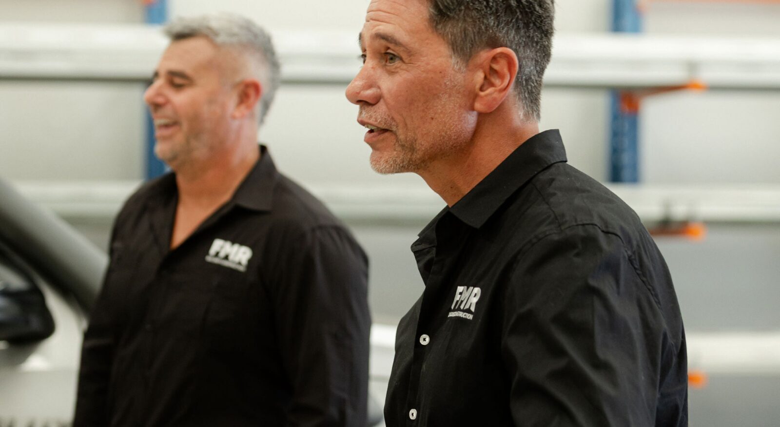 Jay Fox and Wayne Clarkeson