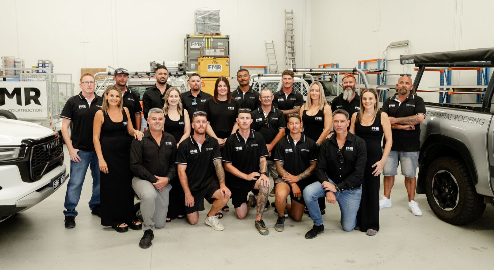 The full FMR team