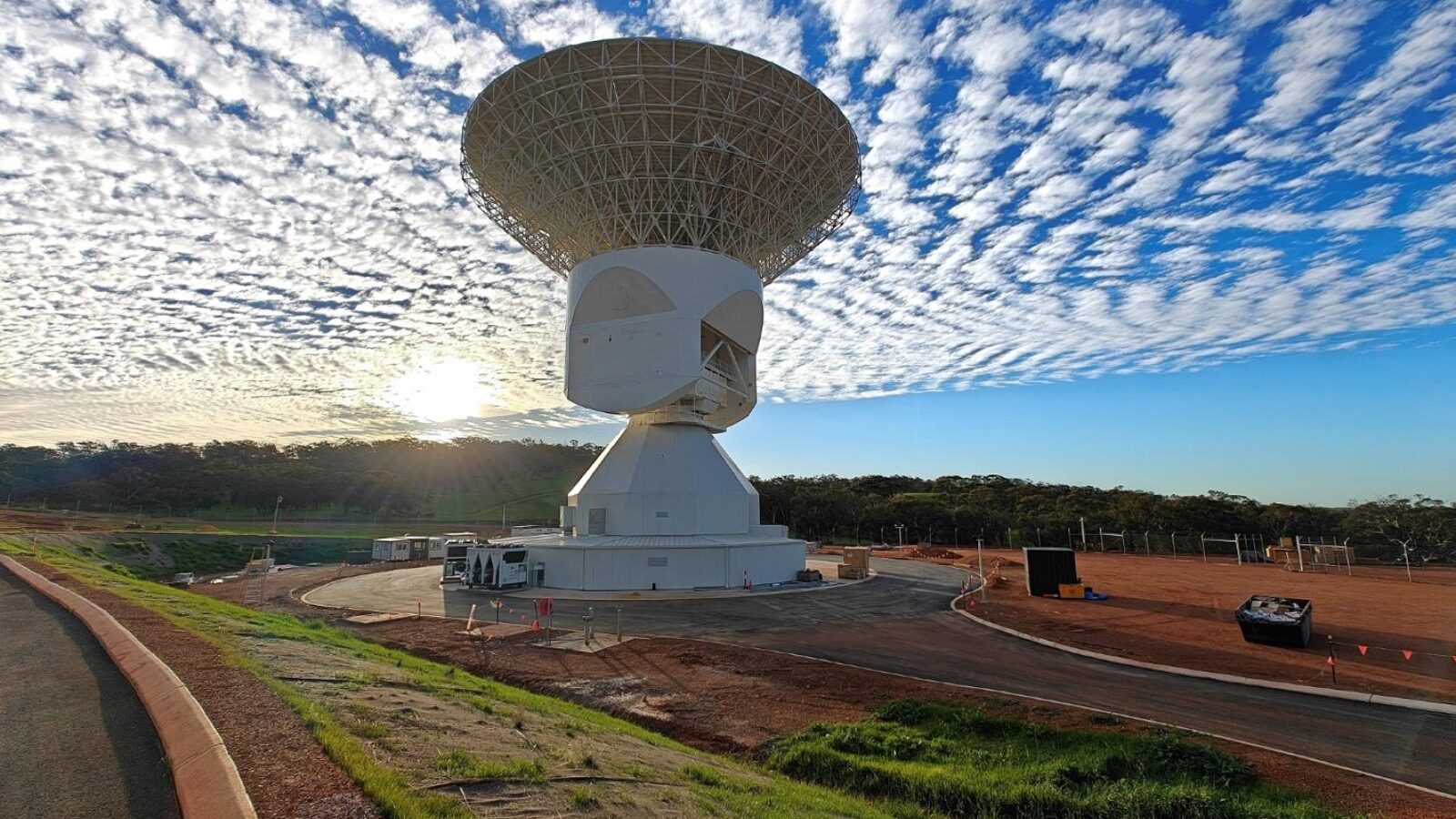 Deep Space Antenna — Cladding Installation — Photo 2